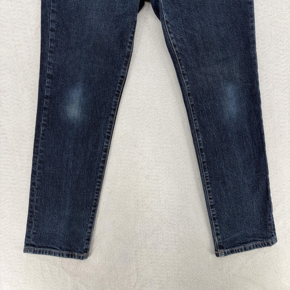 Outerknown Men’s Slim Jeans in Dark Indigo - Picture 3 of 14